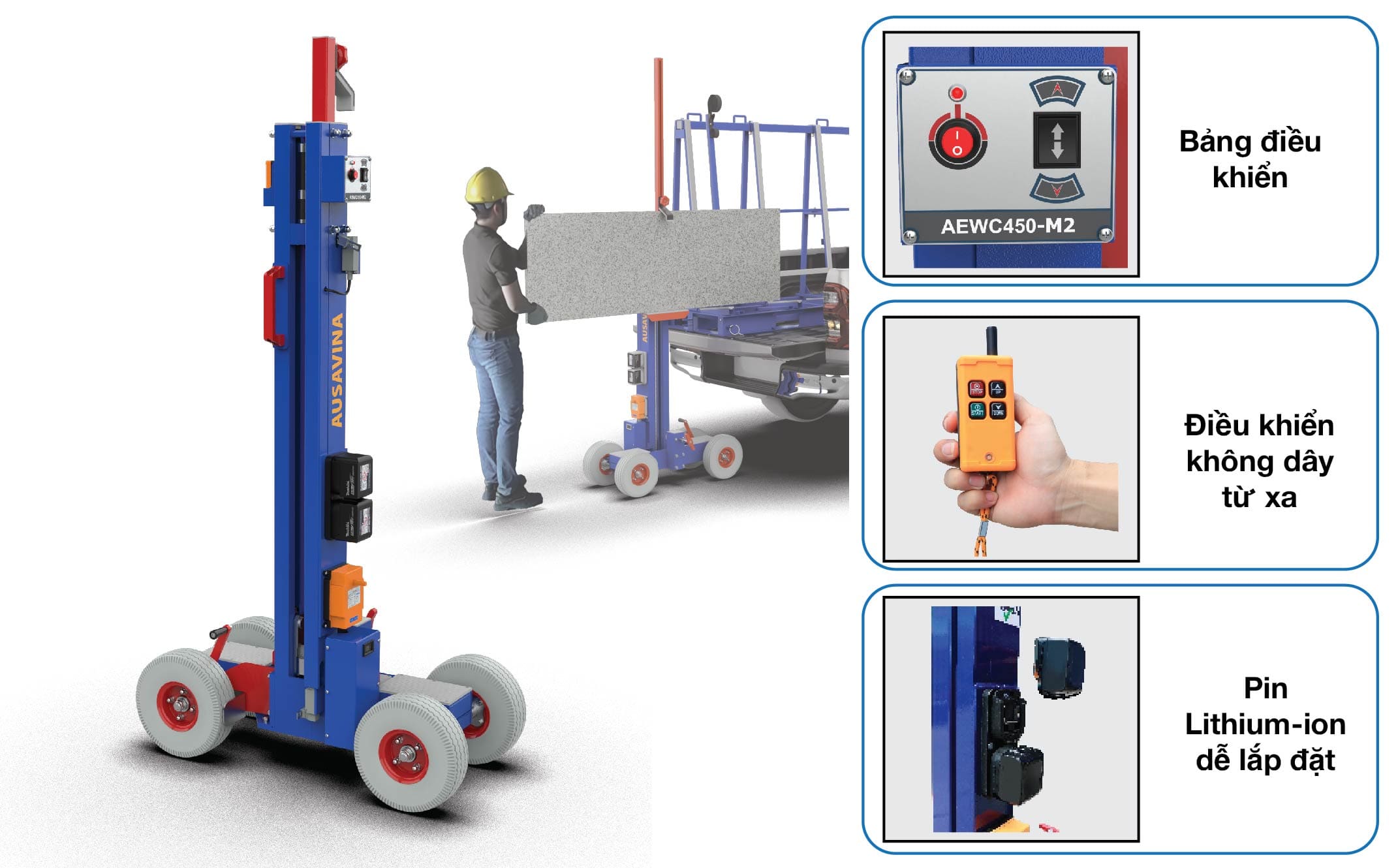 XE NÂNG ĐIỆN - AEWC450-M2