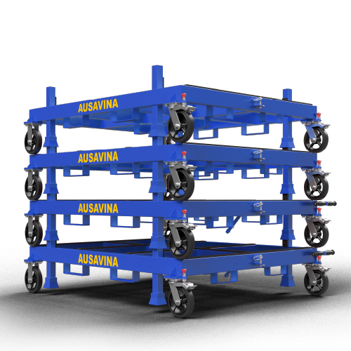 AUSAVINA FLAT STACKING CART - AFSC060