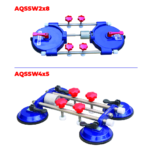 AUSAVINA QLI SEAM SETTER WITH SUCTION CUPS - AQSSW2x8; AQSSW4x5.