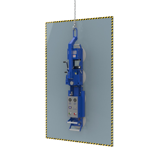 THIẾT BỊ NÂNG TẤM KÍNH 4 MẶT HÚT -  DVL400
