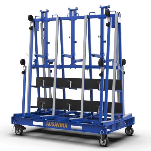 KHUNG VẬN CHUYỂN VẬT LIỆU DẠNG TẤM HAI BÊN - HAI TẦNG - OSA7267-2T-M2