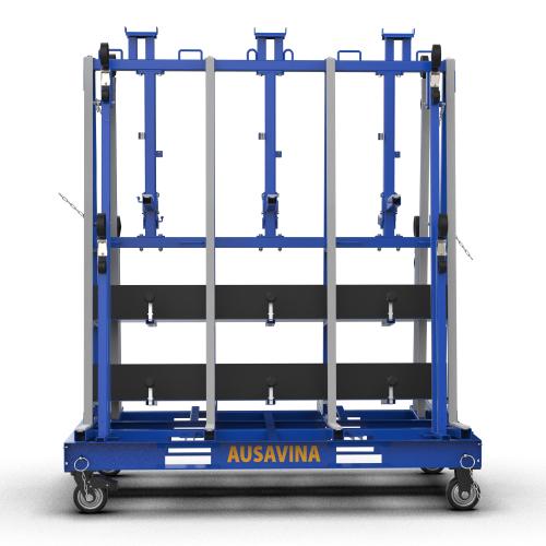 KHUNG VẬN CHUYỂN VẬT LIỆU DẠNG TẤM HAI BÊN - HAI TẦNG - OSA7267-2T-M2