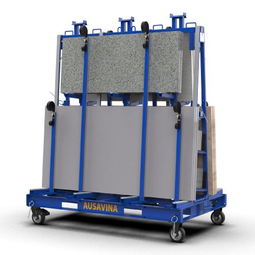 KHUNG VẬN CHUYỂN VẬT LIỆU DẠNG TẤM HAI BÊN - HAI TẦNG - OSA7267-2T-M2