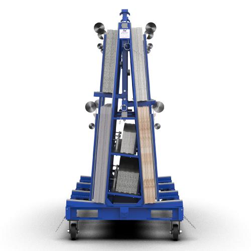 KHUNG VẬN CHUYỂN VẬT LIỆU DẠNG TẤM HAI BÊN - HAI TẦNG - OSA7267-2T-M2